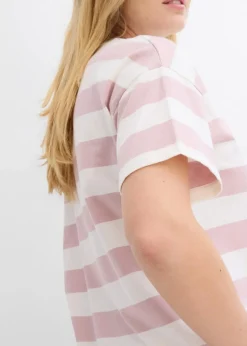 Damen bonprix Basics|Shirts & Tops|Oversize-Shirt aus reiner Bio-Baumwolle
