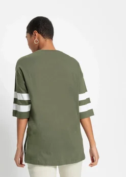 Damen bonprix Nachhaltigere Materialien|Shirts & Tops|Oversize-Shirt aus reiner Bio-Baumwolle