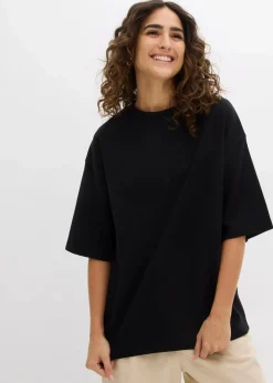 Online Oversize-Shirt aus reiner schwerer Bio-Baumwolle Damen Nachhaltigere Materialien|Shirts & Tops