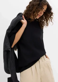 Online Oversize-Shirt aus reiner schwerer Bio-Baumwolle Damen Nachhaltigere Materialien|Shirts & Tops