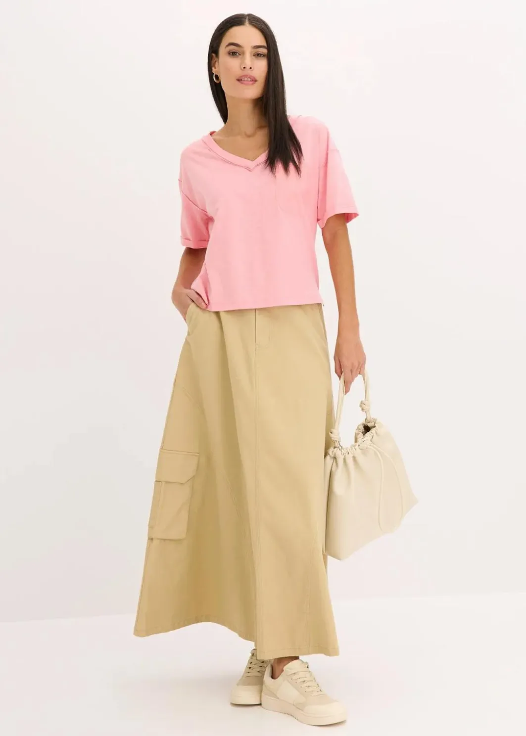 Online Oversize-Shirt aus reiner Baumwolle Damen Shirts & Tops