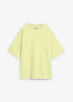 Damen bonprix Nachhaltigere Materialien|Shirts & Tops|Oversize-Shirt aus reiner schwerer Bio-Baumwolle