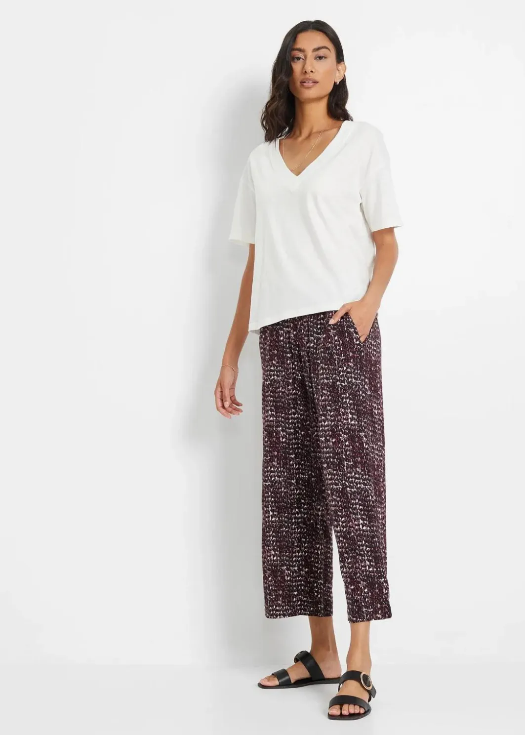 Damen bonprix Nachhaltigere Materialien|Shirts & Tops|Oversize-Shirt aus reiner Bio-Baumwolle