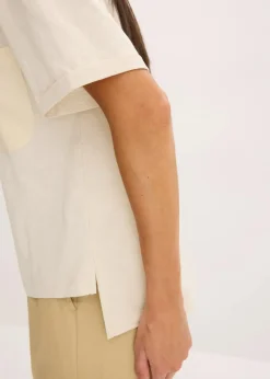 Damen bonprix Shirts & Tops|Oversize-Shirt aus reiner Baumwolle