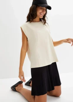 Damen bonprix Bekleidung·Röcke|Basics|Oversize-Shirt aus reiner Bio-Baumwolle