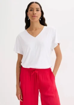 Sale Oversize-Shirt aus softem Viskose-Mix Damen Shirts & Tops