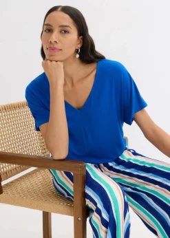 Best Oversize-Shirt aus softem Viskose-Mix Damen Shirts & Tops