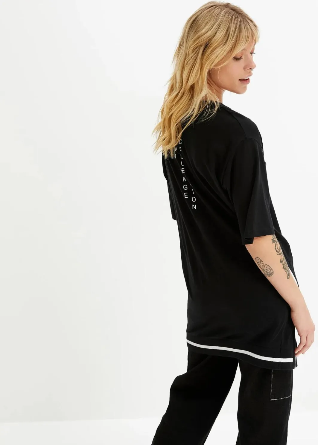 New Oversize-Shirt aus softem Viskose-Mix Damen Shirts & Tops