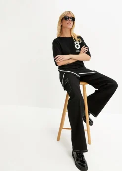 New Oversize-Shirt aus softem Viskose-Mix Damen Shirts & Tops
