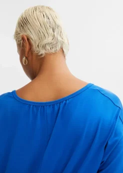 Damen bonprix Shirts & Tops|Oversize-Shirt aus Viskose-Mix