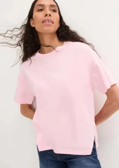 Discount Oversize-Shirt mit Druck Damen Nachhaltigere Materialien|Shirts & Tops