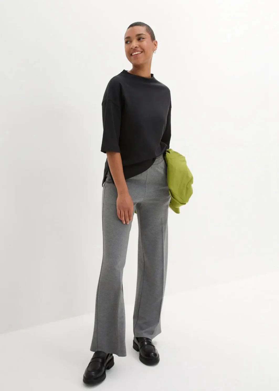 Damen bonprix Shirts & Tops|Oversize-Shirt Shirt aus reiner Bio-Baumwolle