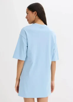 Damen bonprix Nachhaltigere Materialien|Kleider|Oversize-Shirtkleid aus schwerer Bio-Baumwolle