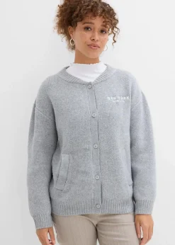 Outlet Oversize-Strickjacke Damen Bekleidung·Umstandsmode|Nachhaltigere Materialien