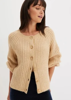 Oversize-Strickjacke Damen Bekleidung·Umstandsmode|Strickmode