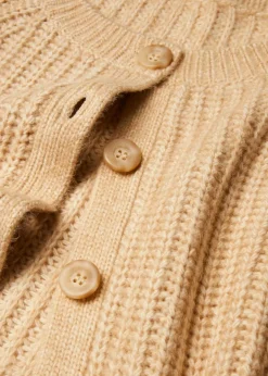 Oversize-Strickjacke Damen Bekleidung·Umstandsmode|Strickmode