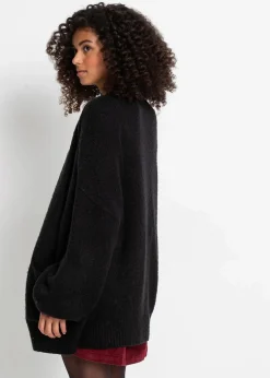 Damen bonprix Strickmode|Pullover & Strickjacken|Oversize-Strickjacke