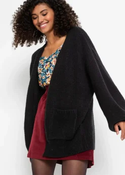 Damen bonprix Strickmode|Pullover & Strickjacken|Oversize-Strickjacke