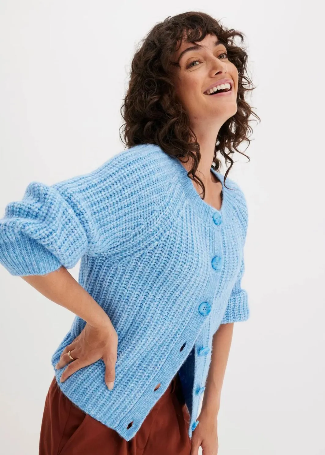 Damen bonprix Bekleidung·Umstandsmode|Strickmode|Oversize-Strickjacke