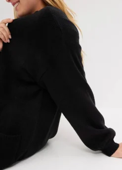 Online Oversize-Strickjacke in Midilänge Damen Bekleidung·Umstandsmode|Bekleidung·Jeans
