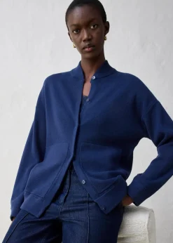 Clearance Oversize-Strickjacke mit Merinowolle Damen Bekleidung·Umstandsmode|Strickmode