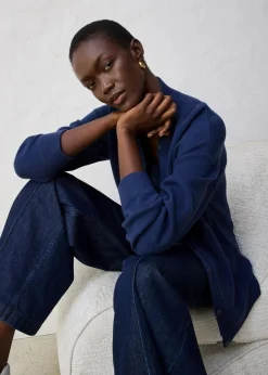 Clearance Oversize-Strickjacke mit Merinowolle Damen Bekleidung·Umstandsmode|Strickmode