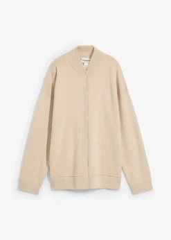Discount Oversize-Strickjacke mit Merinowolle Damen Bekleidung·Umstandsmode|Strickmode