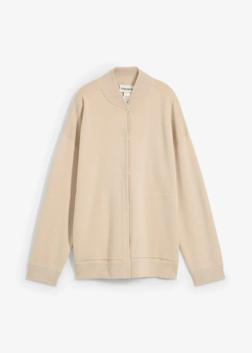 Discount Oversize-Strickjacke mit Merinowolle Damen Bekleidung·Umstandsmode|Strickmode