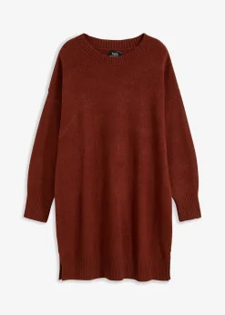 Damen bonprix Kleider|Nachhaltigere Materialien|Oversize-Strickkleid