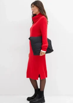 New Oversize-Strickkleid mit Rollkragen Damen Bekleidung·Umstandsmode|Bekleidung·Pullover & Strickjacken