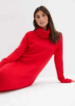 New Oversize-Strickkleid mit Rollkragen Damen Bekleidung·Umstandsmode|Bekleidung·Pullover & Strickjacken