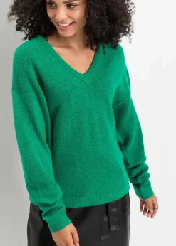 Damen bonprix Bekleidung·Umstandsmode|Strickmode|Oversize-Strick-Pullover