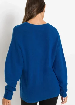 Damen bonprix Pullover & Strickjacken|Bekleidung·Jeans|Oversize-Strick-Pullover