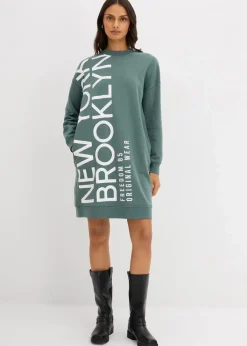 New Oversize-Sweatkleid aus weichem Baumwoll-Mix Damen Bekleidung·Blusen & Tuniken|Bekleidung·Pullover & Strickjacken