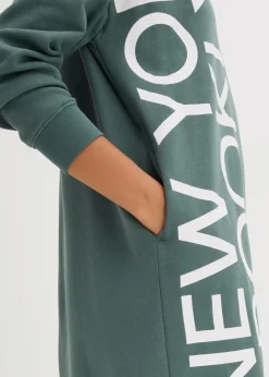 New Oversize-Sweatkleid aus weichem Baumwoll-Mix Damen Bekleidung·Blusen & Tuniken|Bekleidung·Pullover & Strickjacken