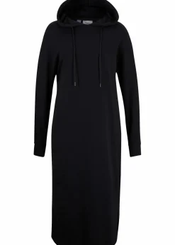 Damen bonprix Bekleidung·Röcke|Bekleidung·Blusen & Tuniken|Oversize-Sweatkleid mit Kapuze