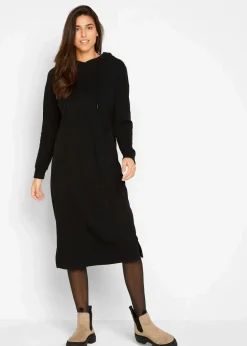 Damen bonprix Bekleidung·Röcke|Bekleidung·Blusen & Tuniken|Oversize-Sweatkleid mit Kapuze