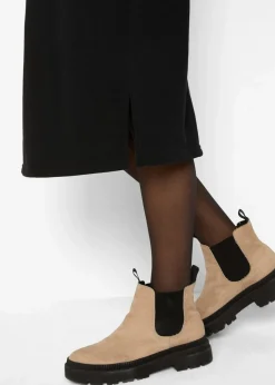 Damen bonprix Bekleidung·Röcke|Bekleidung·Blusen & Tuniken|Oversize-Sweatkleid mit Kapuze