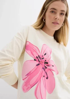 Damen bonprix Sweat|Bekleidung·Blusen & Tuniken|Oversize-Sweatshirt