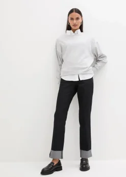 Oversize-Sweatshirt Damen Sweat|Nachhaltigere Materialien