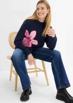 New Oversize-Sweatshirt Damen Bekleidung·Blusen & Tuniken|Sweat