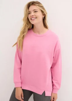 Damen bonprix Sweat|Nachhaltigere Materialien|Oversize-Sweatshirt