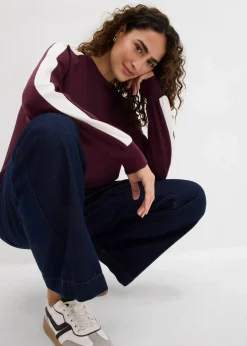 Damen bonprix Sweat|Zweiteiler & Sets|Oversize-Sweatshirt
