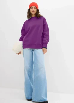 Damen bonprix Bekleidung·Röcke|Bekleidung·Blusen & Tuniken|Oversize-Sweatshirt