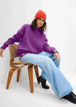 Damen bonprix Bekleidung·Röcke|Bekleidung·Blusen & Tuniken|Oversize-Sweatshirt
