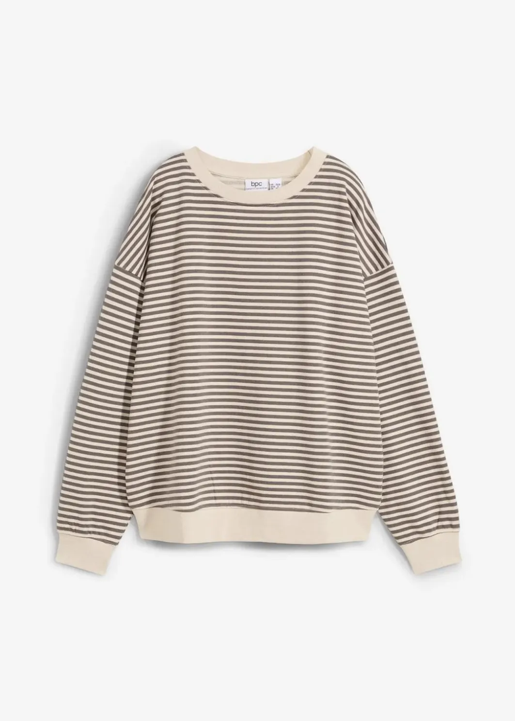 Damen bonprix Basics|Sweat|Oversize-Sweatshirt