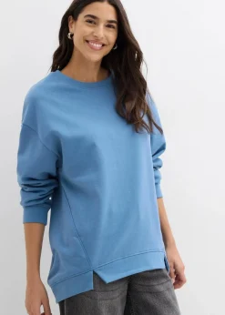 Damen bonprix Sweat|Nachhaltigere Materialien|Oversize-Sweatshirt