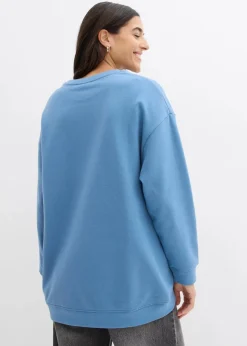 Damen bonprix Sweat|Nachhaltigere Materialien|Oversize-Sweatshirt