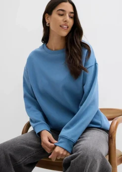 Damen bonprix Sweat|Nachhaltigere Materialien|Oversize-Sweatshirt