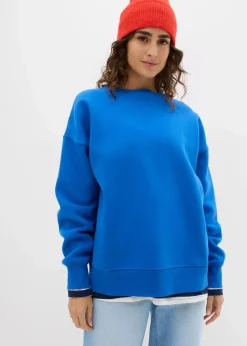 Damen bonprix Sweat|Basics|Oversize-Sweatshirt
